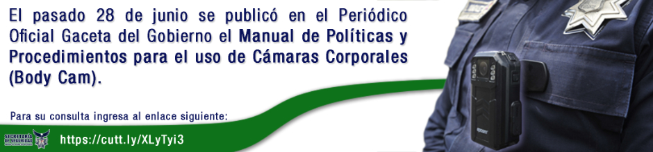 Manual  de Políticas y Procedimientos para el uso de Cámaras Corporales